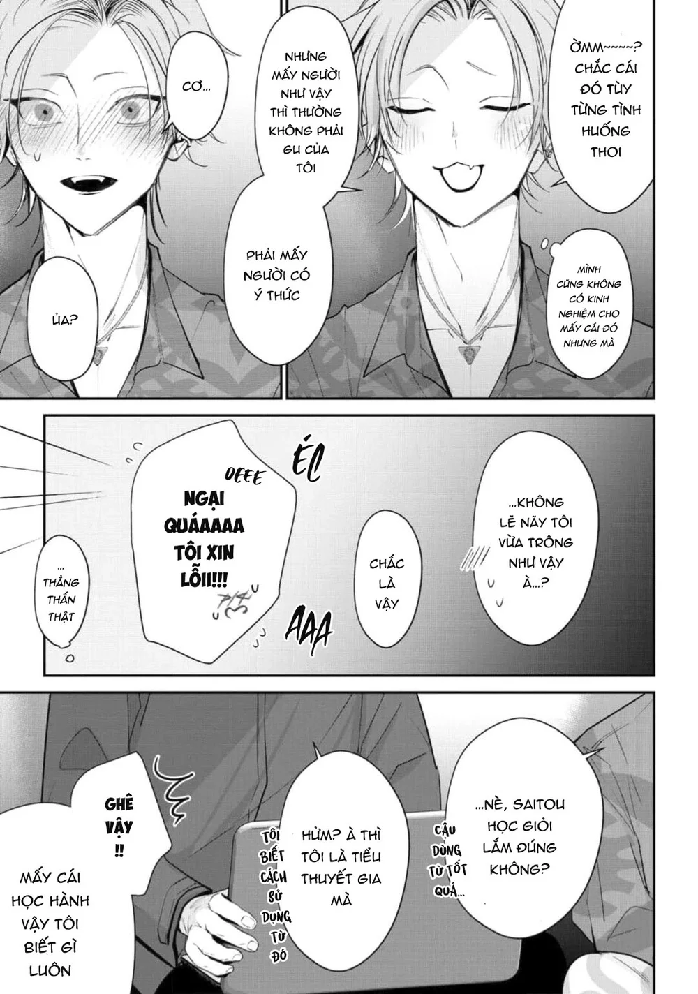 Bóng Tối Dày Đặc Trước Bình Minh Chapter 1 H+ - Next Chapter 2 Bắt Sóc Bỏ Lọ