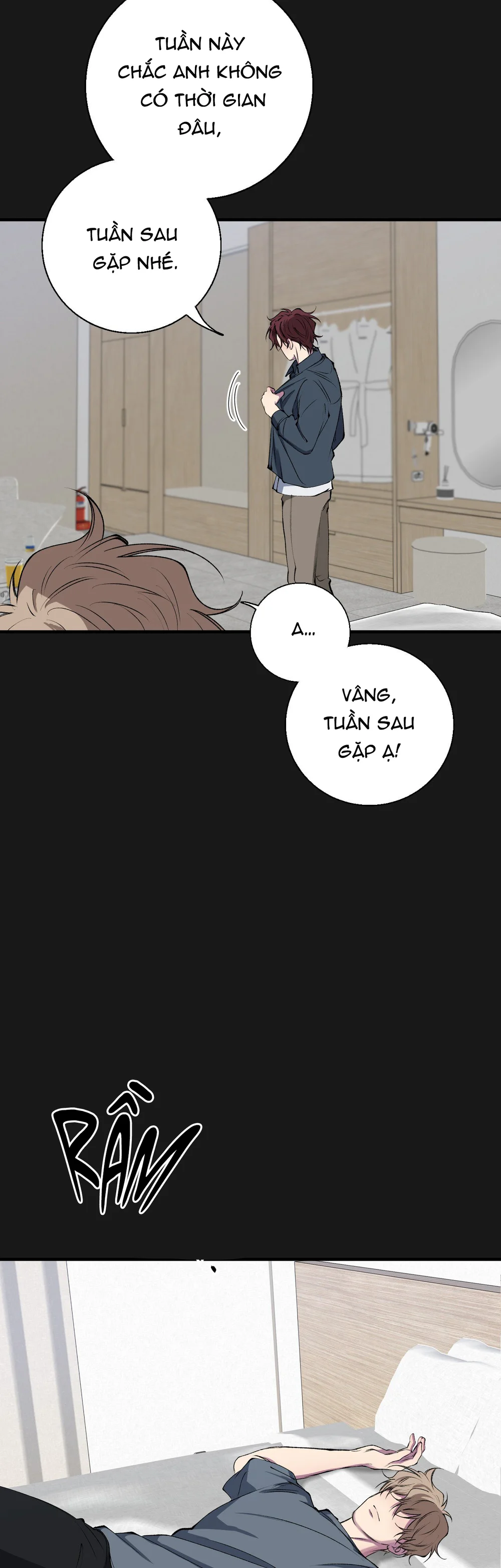 MỐI TÌNH BỊ ĐỘNG Chapter 43 - Next Chapter 43.1 THÔNG BÁO HOÃN