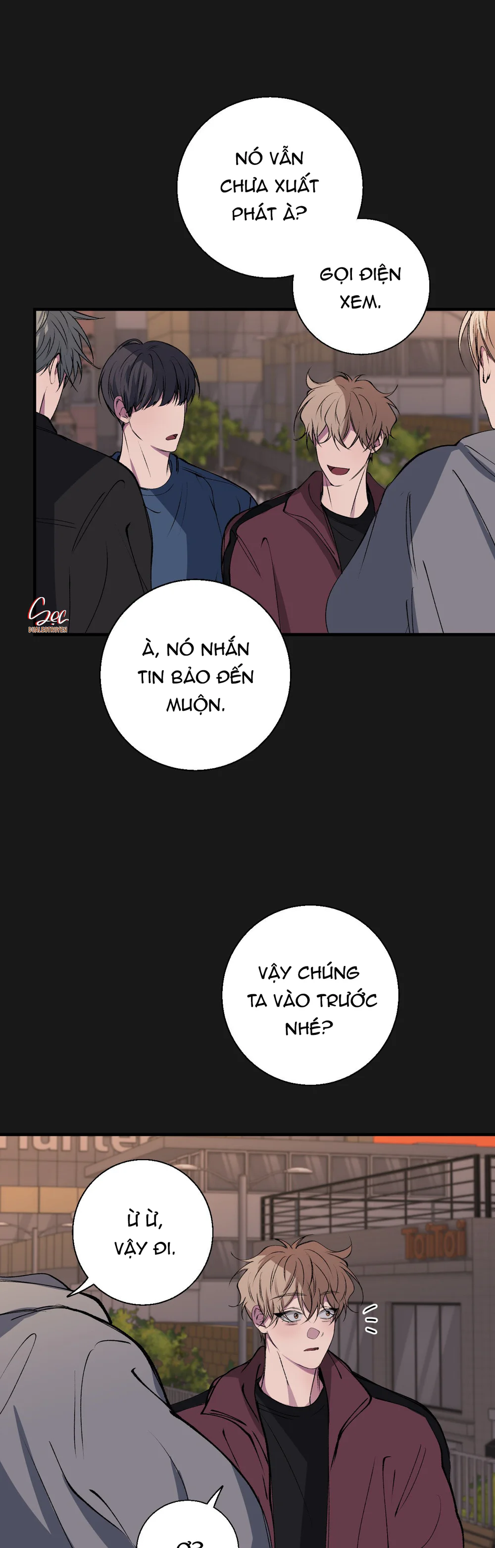 MỐI TÌNH BỊ ĐỘNG Chapter 43 - Next Chapter 43.1 THÔNG BÁO HOÃN