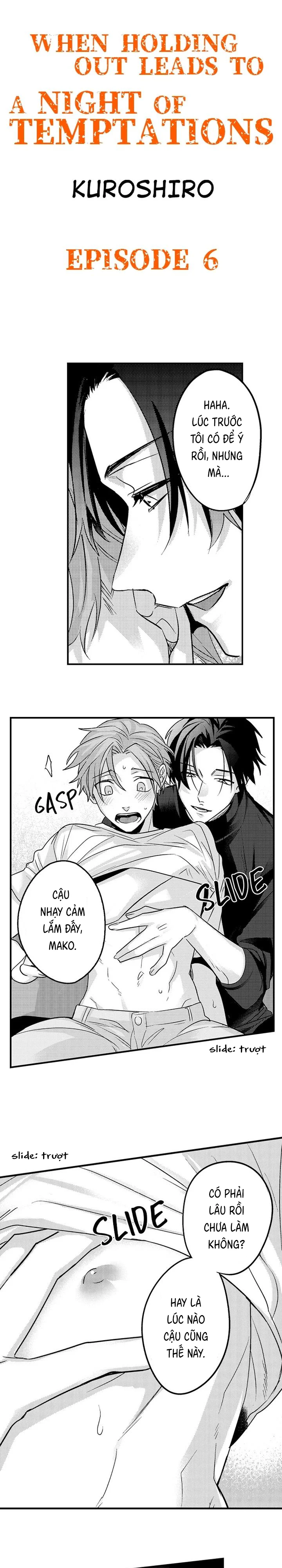 Kiềm Chế – Khởi Đầu Cho Một Đêm Cám Dỗ Chapter 6 Hachiennhom - Next Chapter 7 Hachiennhom