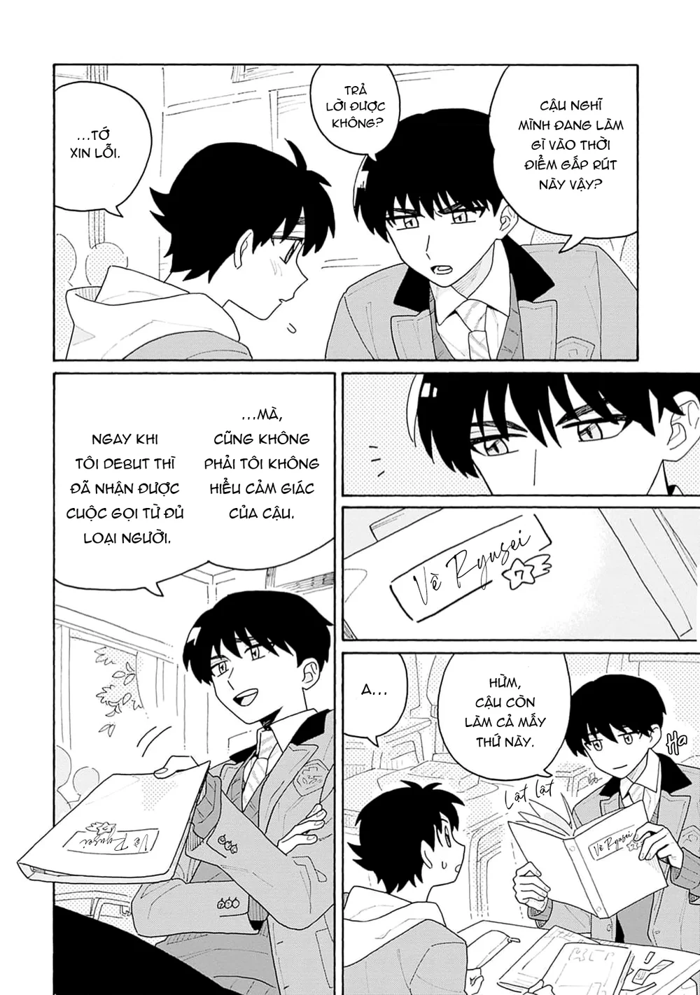 Chàng Idol Si Tình Ryuusei Quyết Không Bỏ Cuộc! Chapter 3 - Next Chapter 4