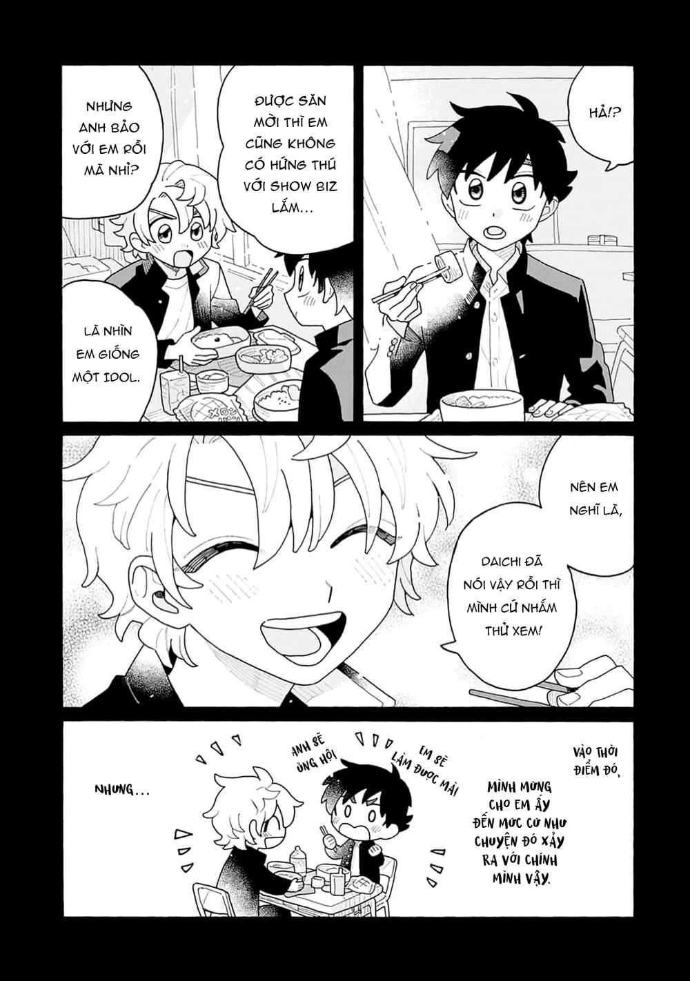 Chàng Idol Si Tình Ryuusei Quyết Không Bỏ Cuộc! Chapter 3 - Next Chapter 4