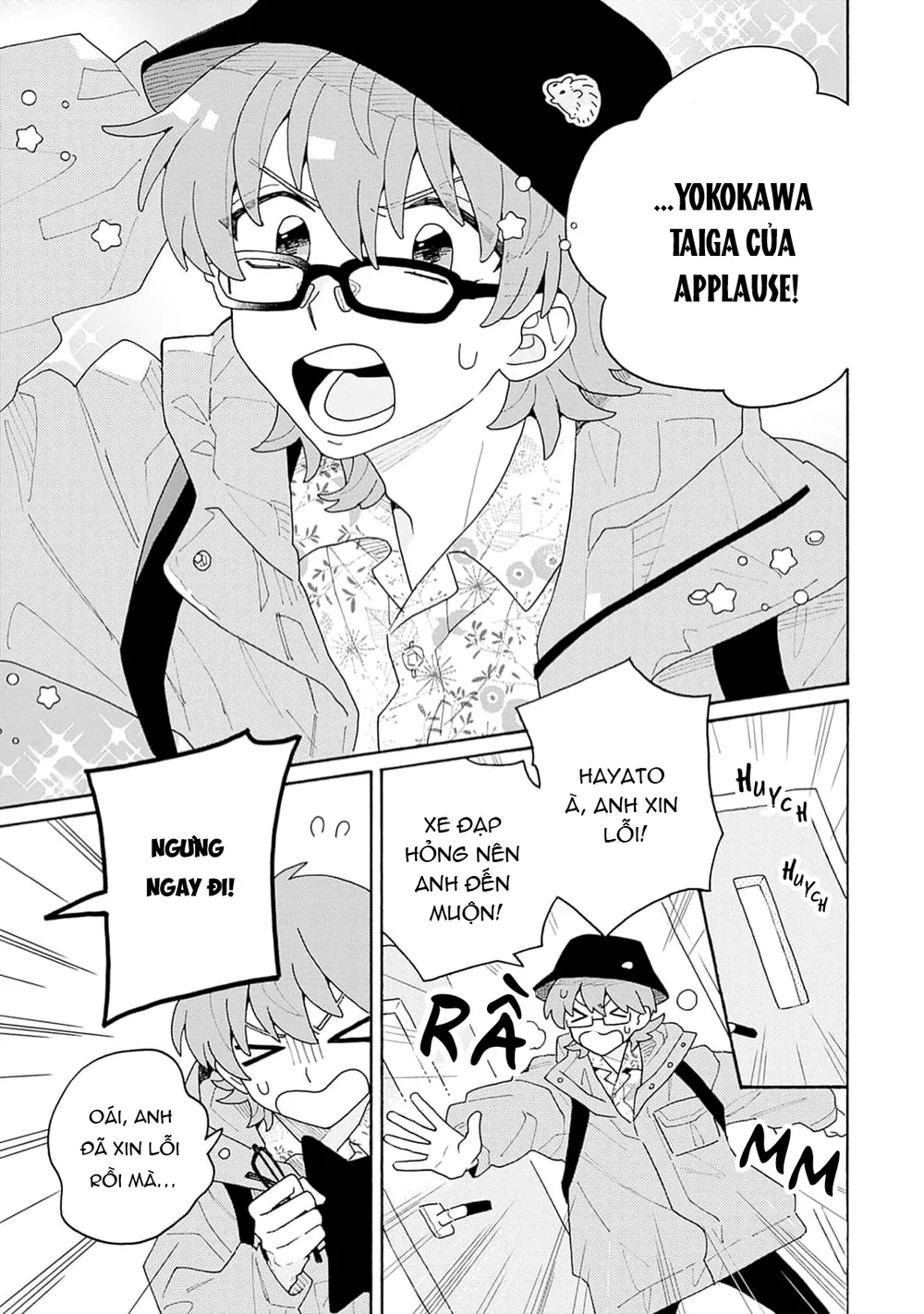 Chàng Idol Si Tình Ryuusei Quyết Không Bỏ Cuộc! Chapter 3 - Next Chapter 4