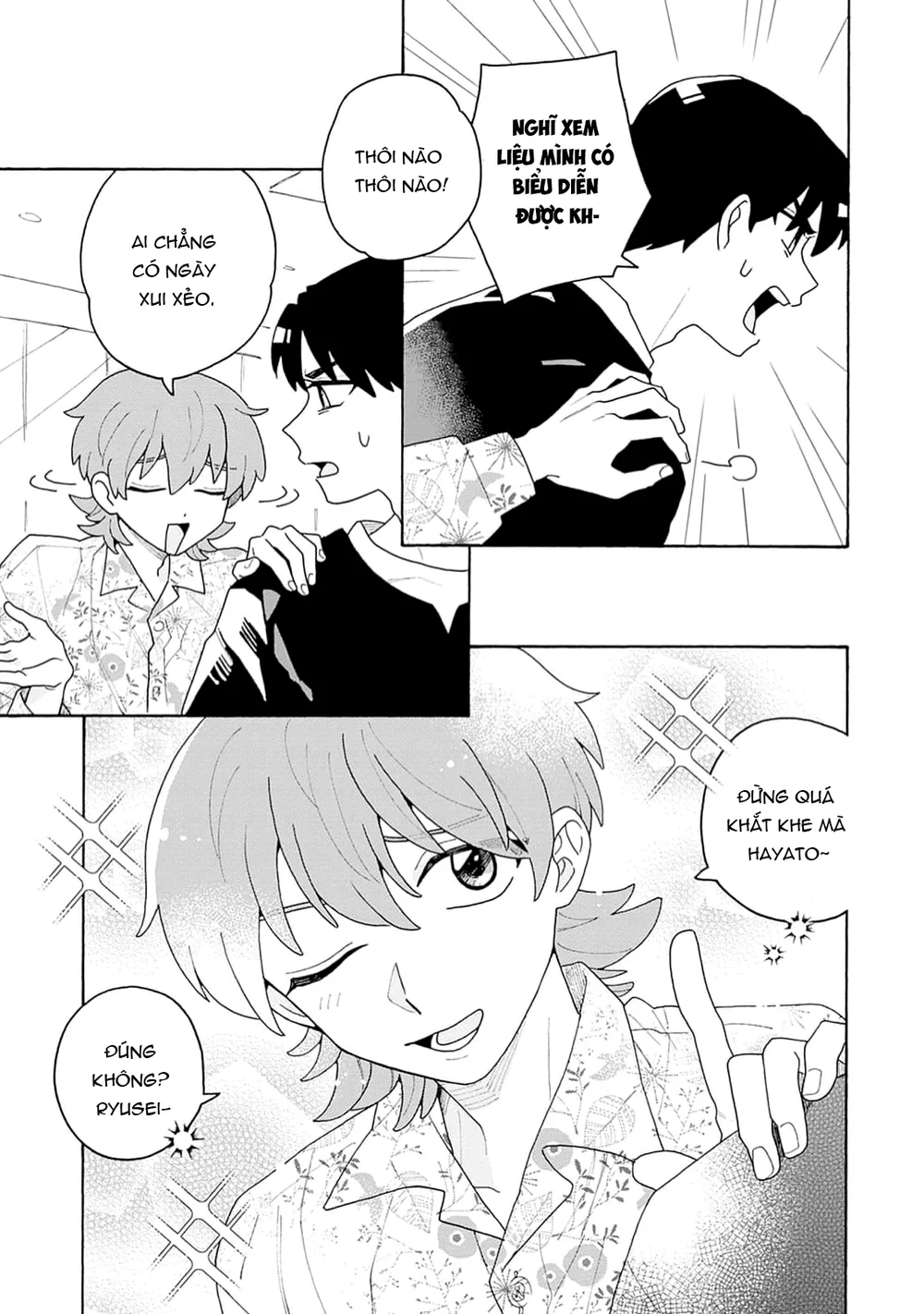 Chàng Idol Si Tình Ryuusei Quyết Không Bỏ Cuộc! Chapter 3 - Next Chapter 4