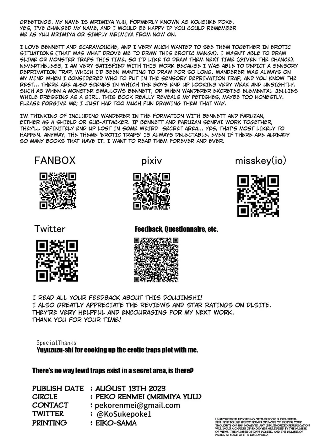 Tuyển tập Genshin Impact Chapter 67 - Next Chapter 68