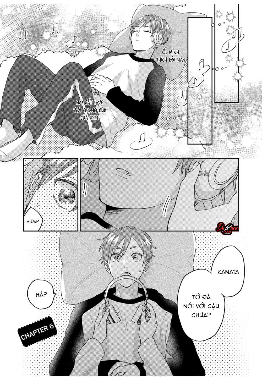 Âm thanh 100dB tràn đầy cảm xúc gửi đến cậu Chapter 6 - Next Chapter 7