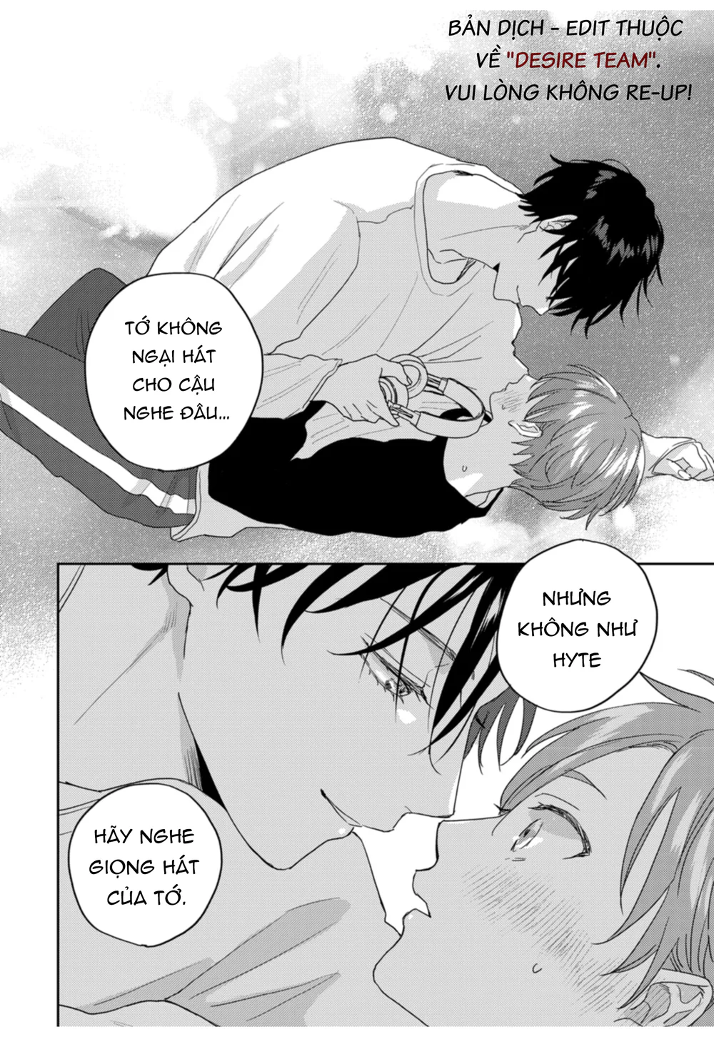 Âm thanh 100dB tràn đầy cảm xúc gửi đến cậu Chapter 6 - Next Chapter 7