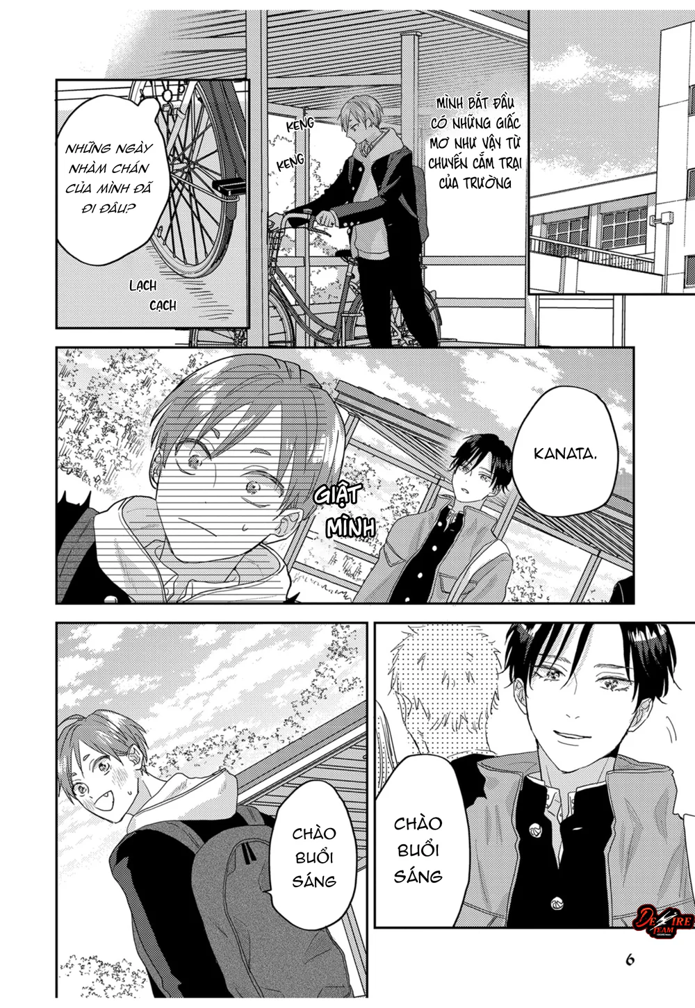 Âm thanh 100dB tràn đầy cảm xúc gửi đến cậu Chapter 6 - Next Chapter 7