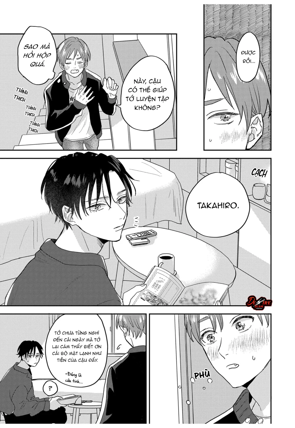 Âm thanh 100dB tràn đầy cảm xúc gửi đến cậu Chapter 6 - Next Chapter 7