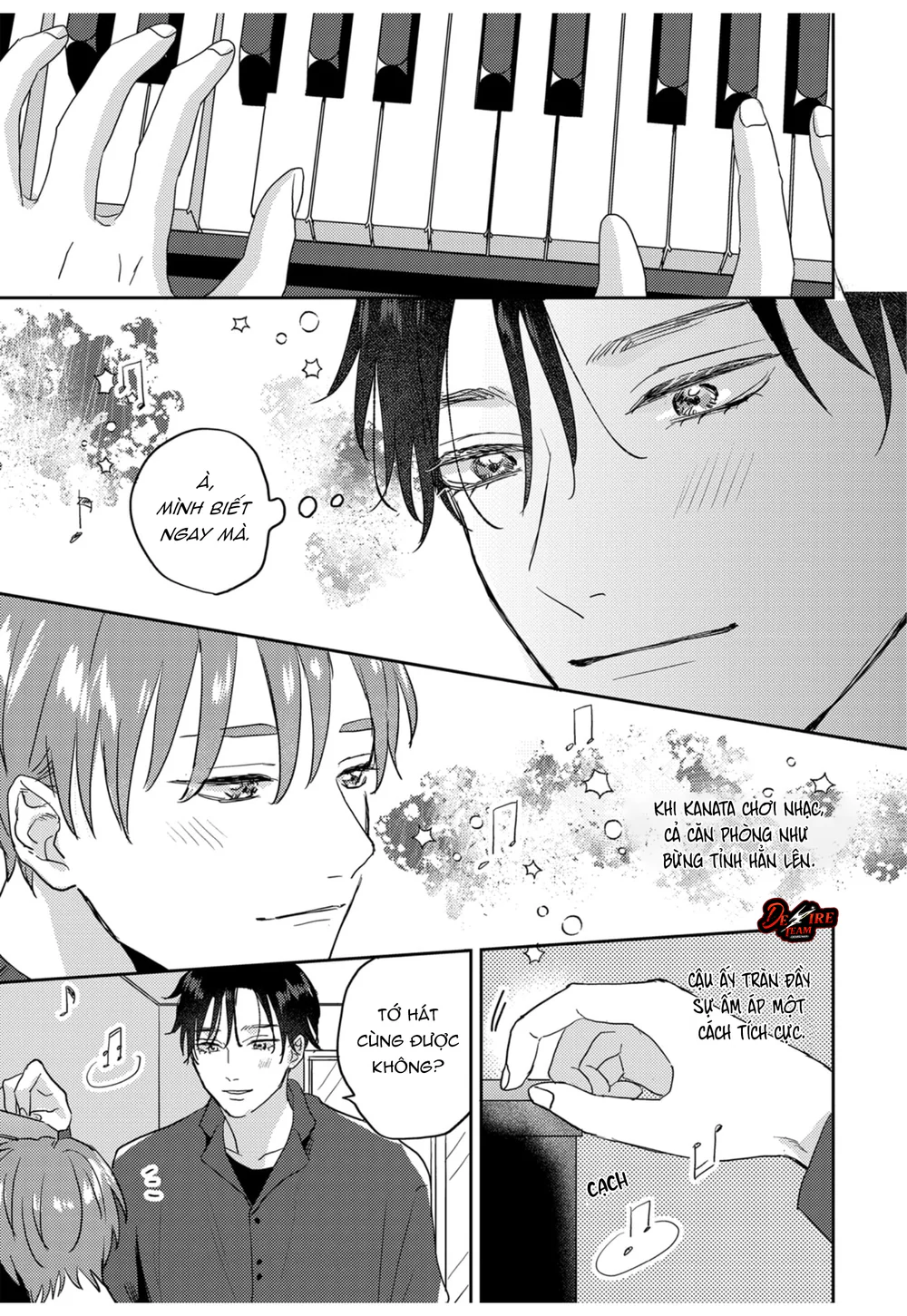 Âm thanh 100dB tràn đầy cảm xúc gửi đến cậu Chapter 6 - Next Chapter 7