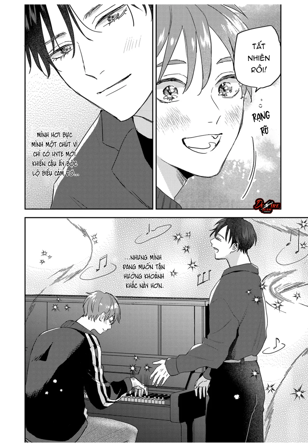 Âm thanh 100dB tràn đầy cảm xúc gửi đến cậu Chapter 6 - Next Chapter 7