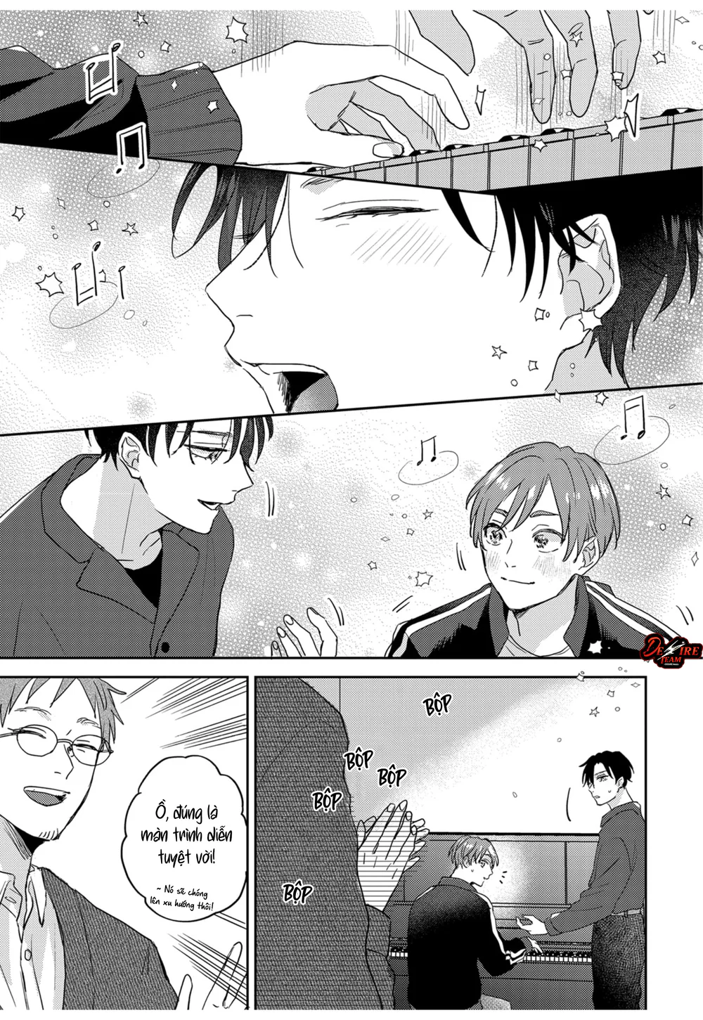 Âm thanh 100dB tràn đầy cảm xúc gửi đến cậu Chapter 6 - Next Chapter 7