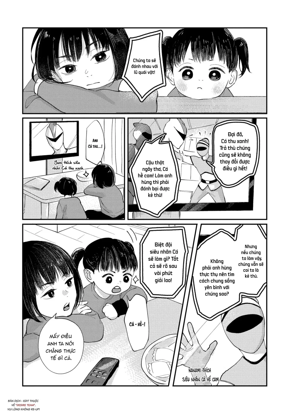 [END] Ba Lớn Ba Nhỏ Của Tôi Chapter 12 - Next Chapter 13 EXTRA