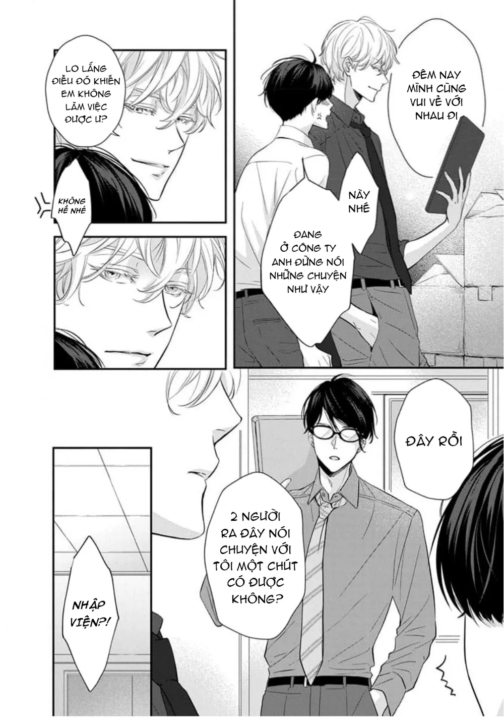 Chạm Nhẹ Sau Nửa Đêm Chapter 8 H - Next Chapter 9 H