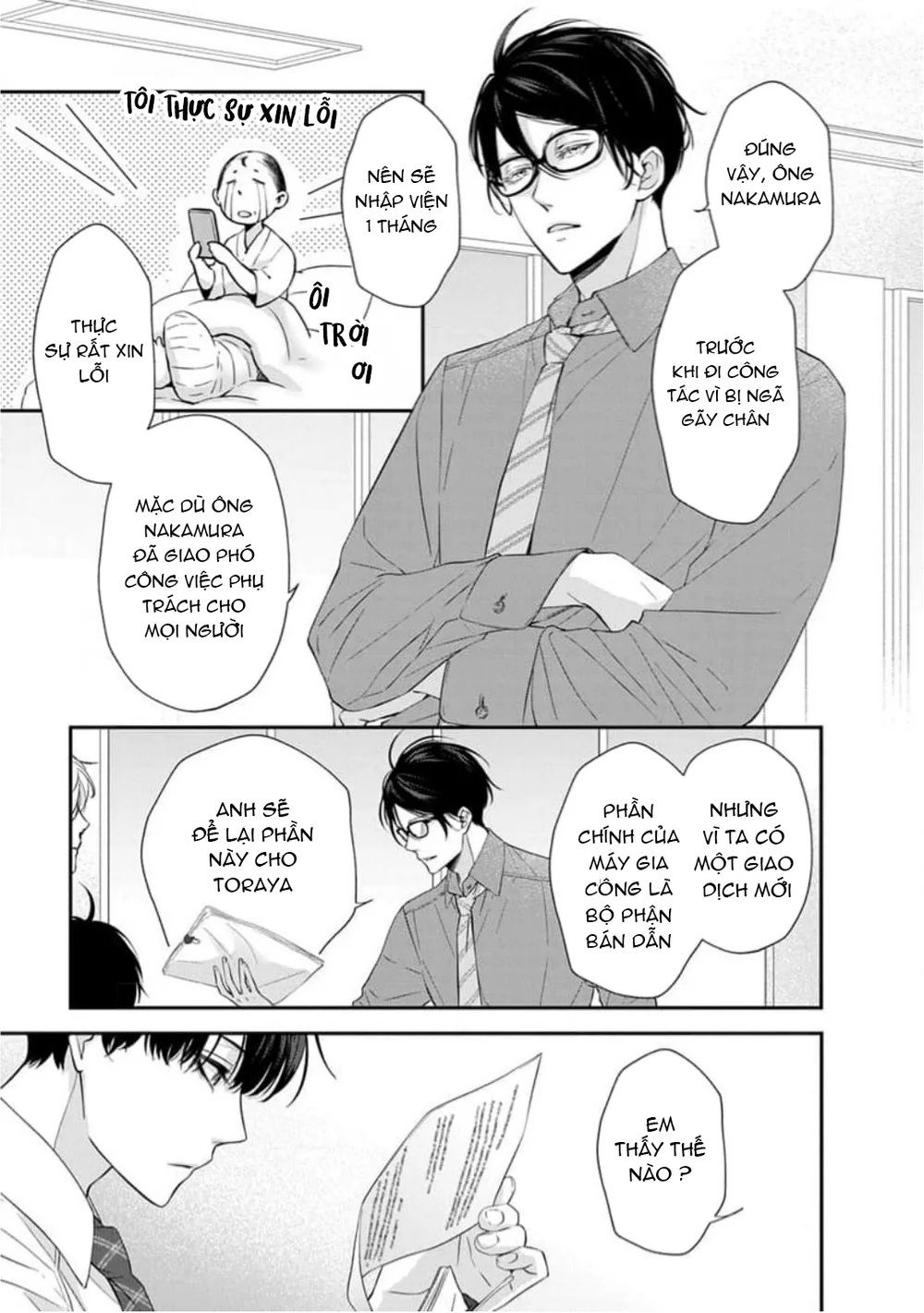 Chạm Nhẹ Sau Nửa Đêm Chapter 8 H - Next Chapter 9 H