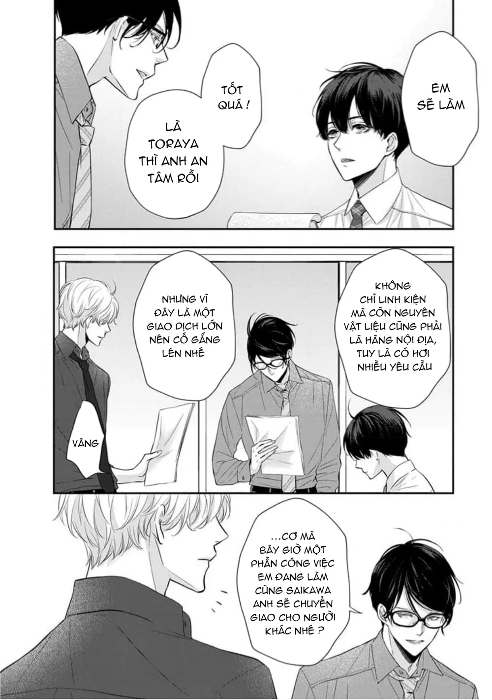 Chạm Nhẹ Sau Nửa Đêm Chapter 8 H - Next Chapter 9 H