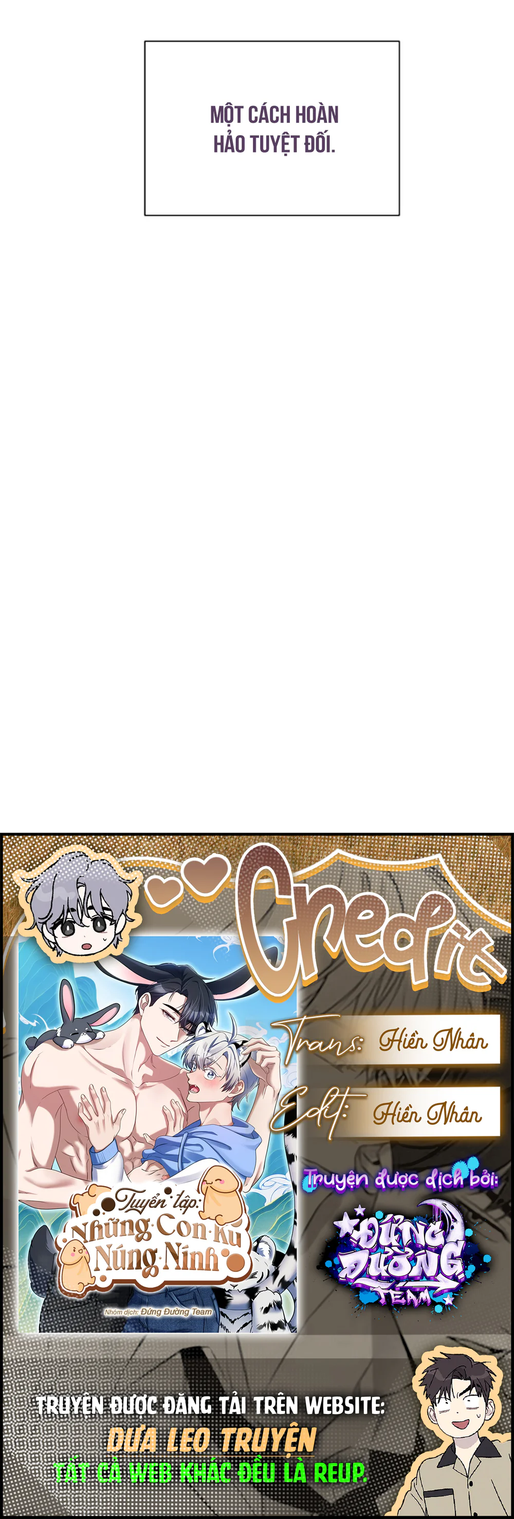 TRUYỂN TẬP - NHỮNG CON KU NÚNG NÍNH Chapter 27 19+ BAEKDU (C6) - Next Chapter 28 19+ LỤC PHỦ C1