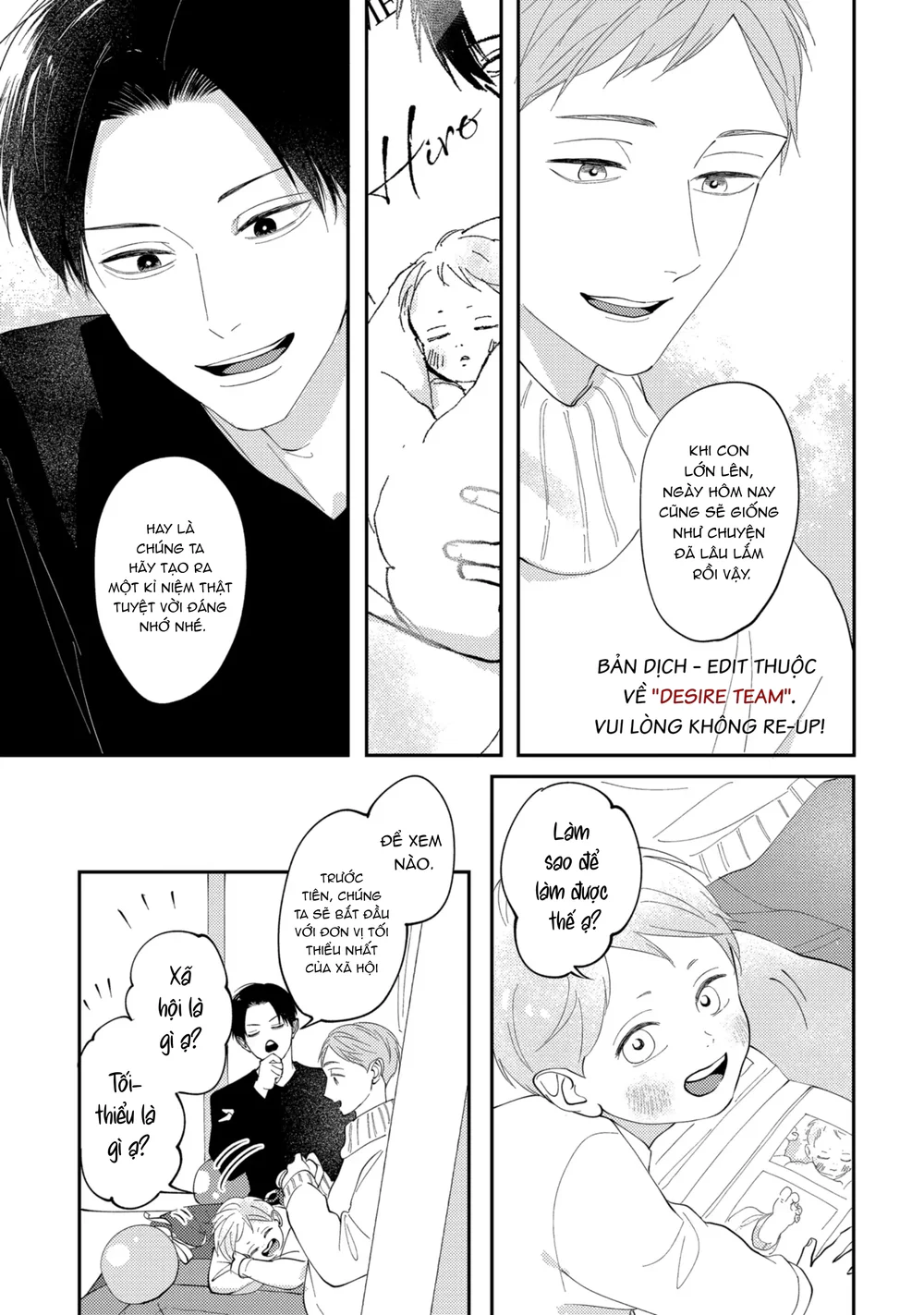 [END] Ba Lớn Ba Nhỏ Của Tôi Chapter 13 EXTRA - Next Chapter 14 BONUS