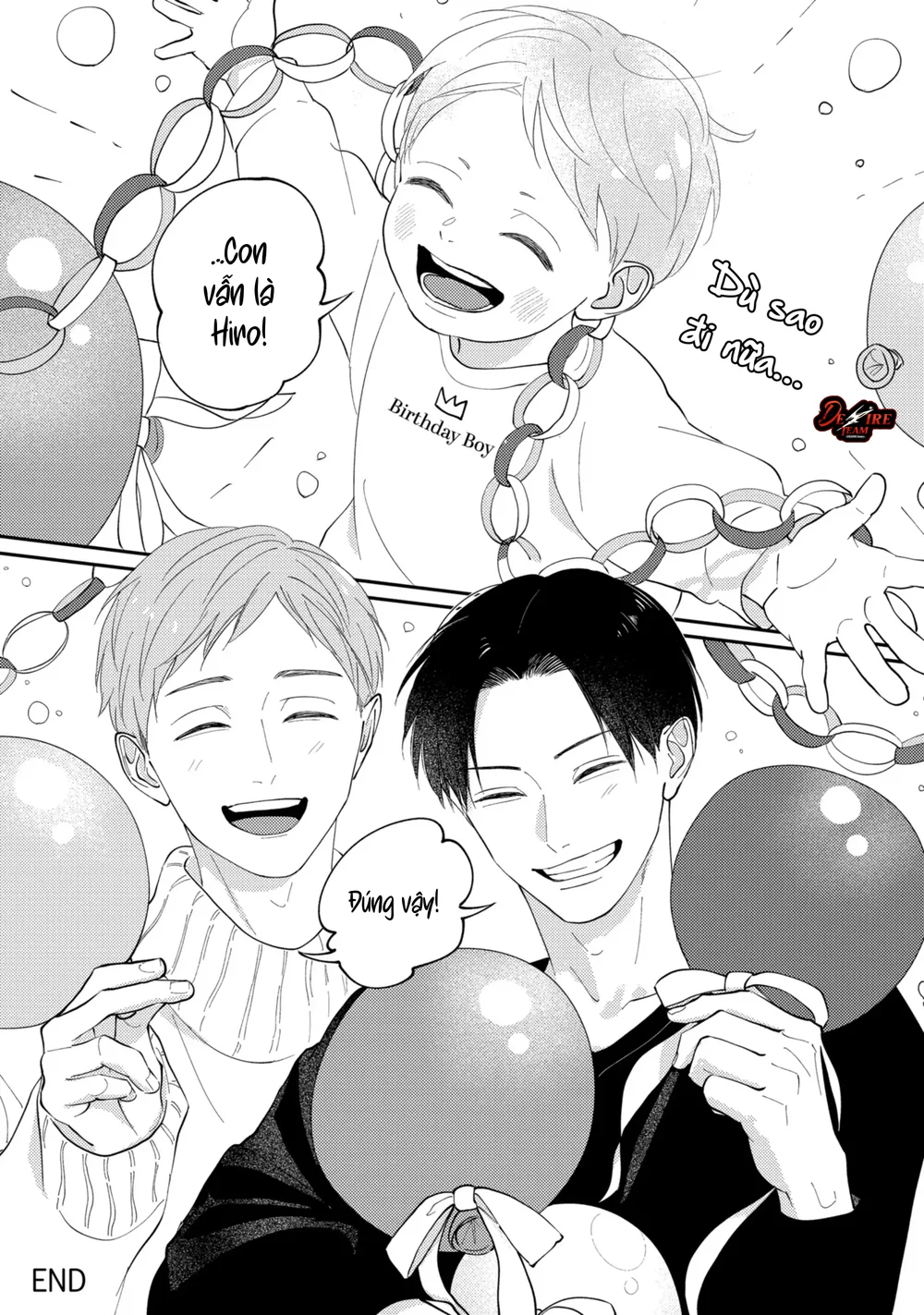 [END] Ba Lớn Ba Nhỏ Của Tôi Chapter 13 EXTRA - Next Chapter 14 BONUS