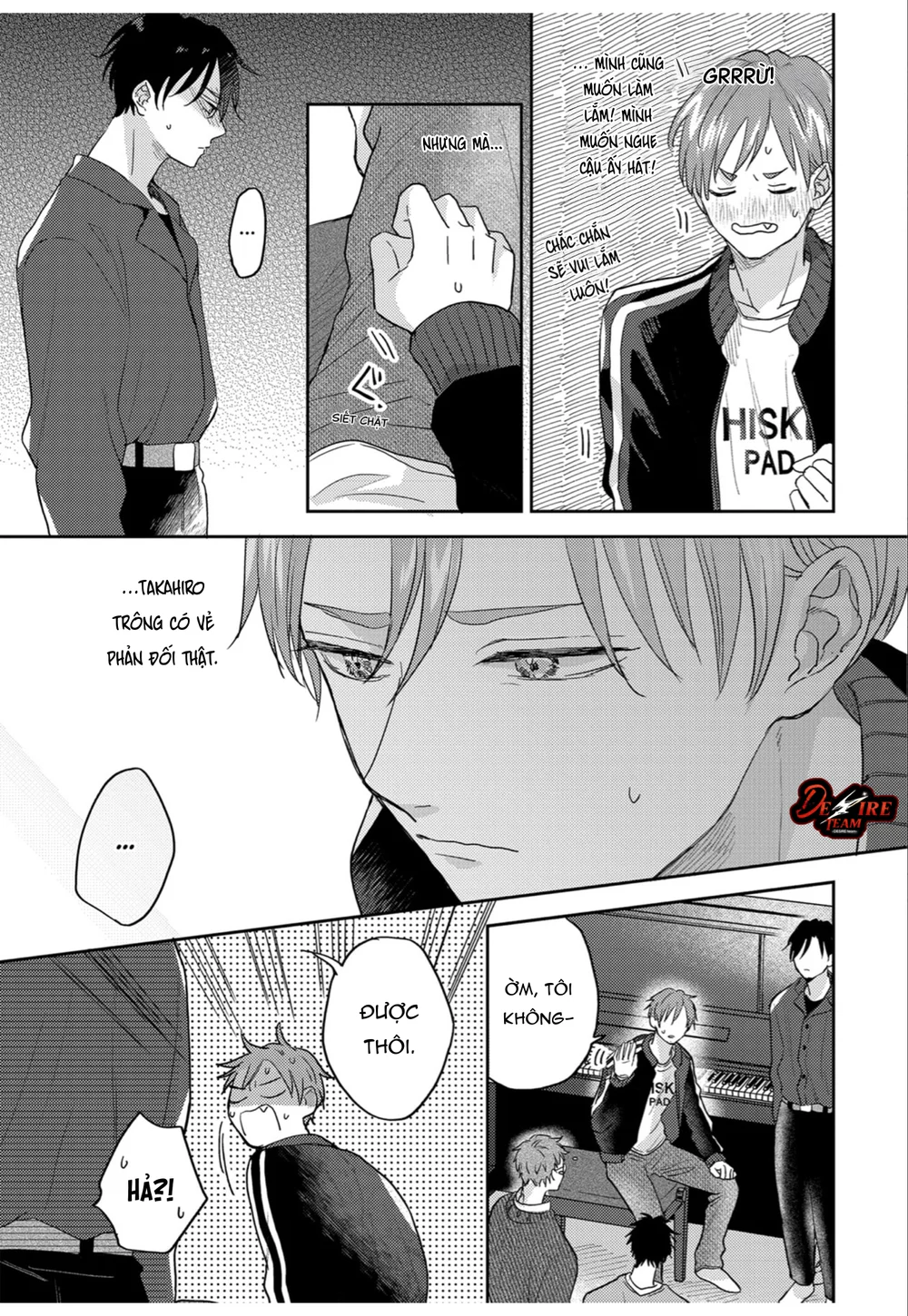 Âm thanh 100dB tràn đầy cảm xúc gửi đến cậu Chapter 7 - Next Chapter 8