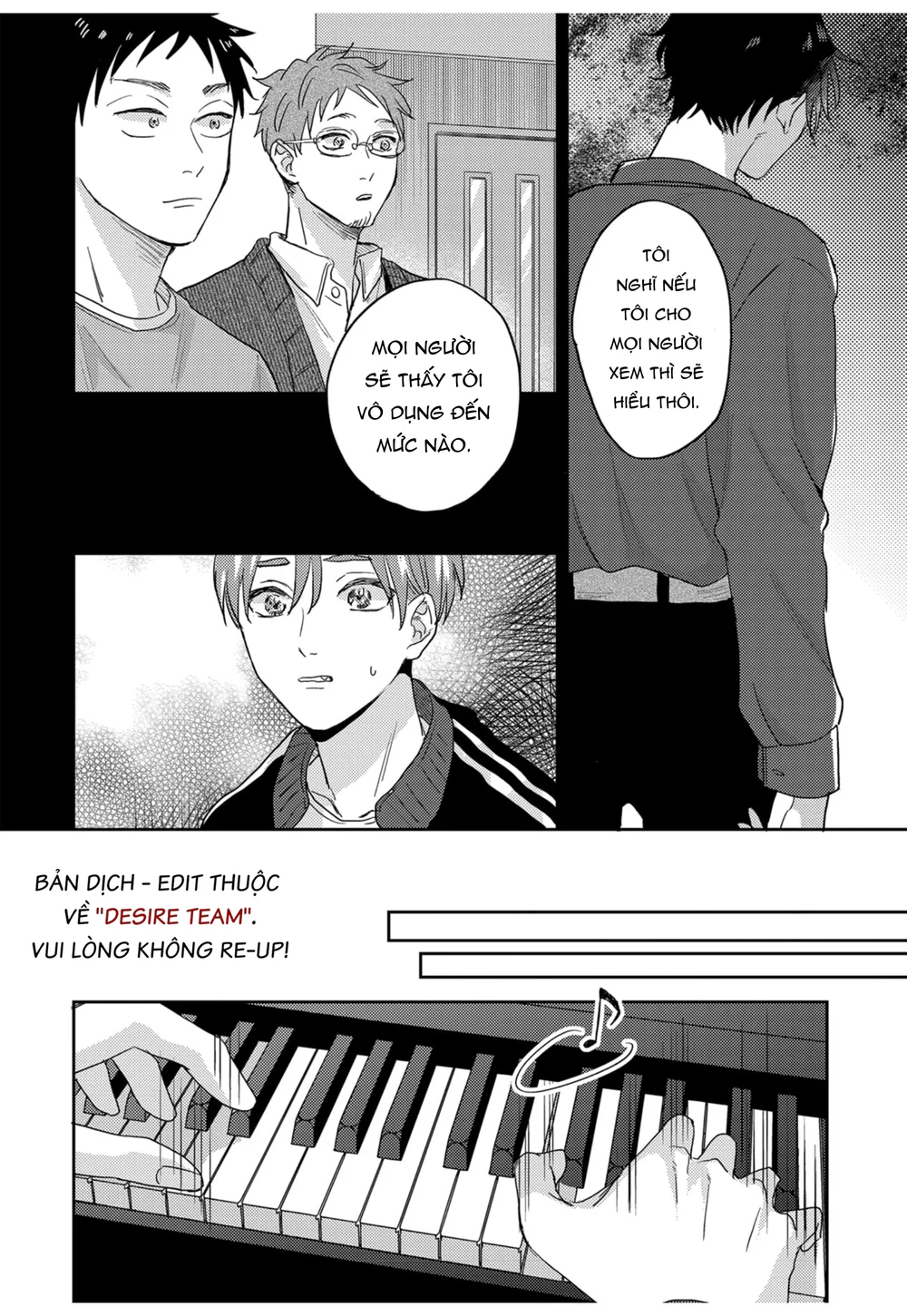 Âm thanh 100dB tràn đầy cảm xúc gửi đến cậu Chapter 7 - Next Chapter 8