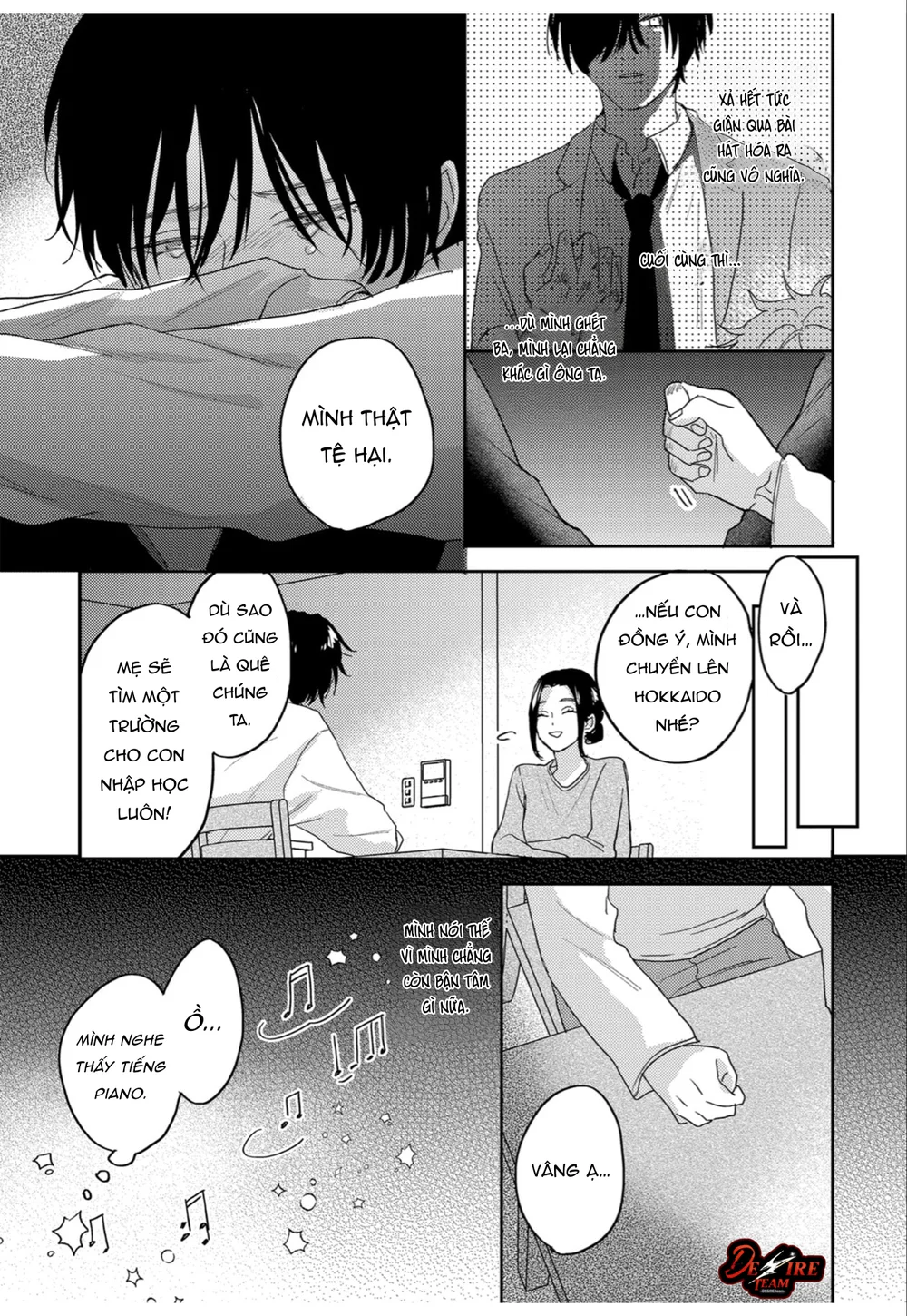 Âm thanh 100dB tràn đầy cảm xúc gửi đến cậu Chapter 7 - Next Chapter 8