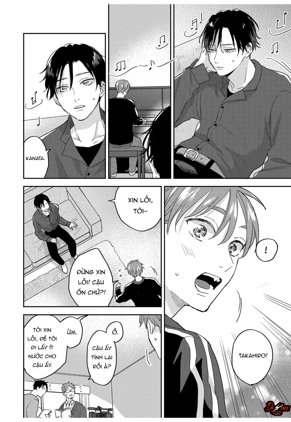 Âm thanh 100dB tràn đầy cảm xúc gửi đến cậu Chapter 7 - Next Chapter 8