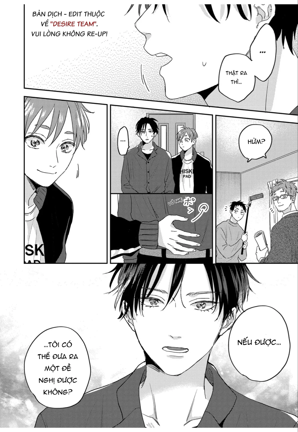 Âm thanh 100dB tràn đầy cảm xúc gửi đến cậu Chapter 7 - Next Chapter 8