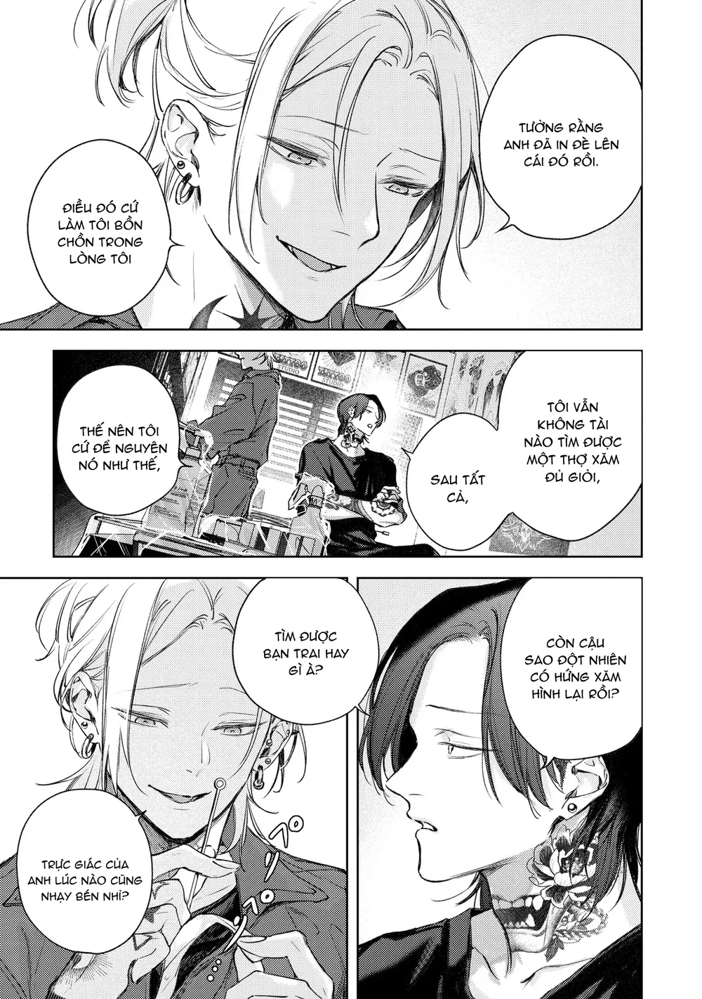 Love Tattoo Chapter 6 - Next Chapter 7 H+ - End