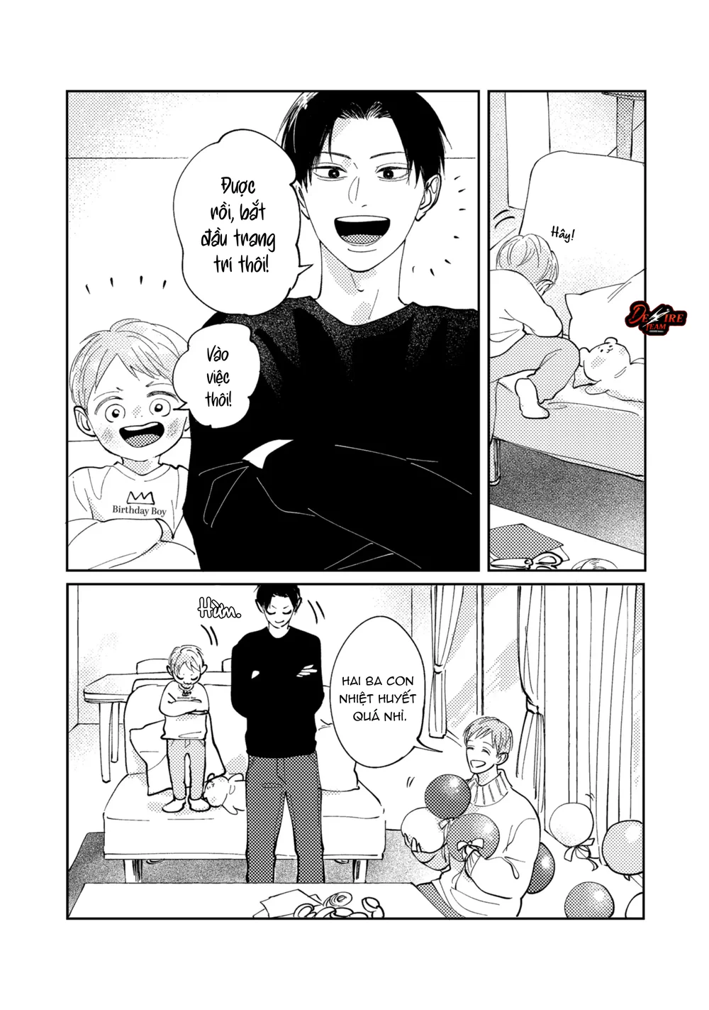 [END] Ba Lớn Ba Nhỏ Của Tôi Chapter 14 BONUS - Next 