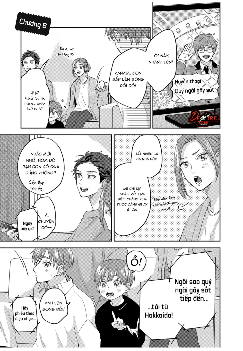 Âm thanh 100dB tràn đầy cảm xúc gửi đến cậu Chapter 8 - Next Chapter 9