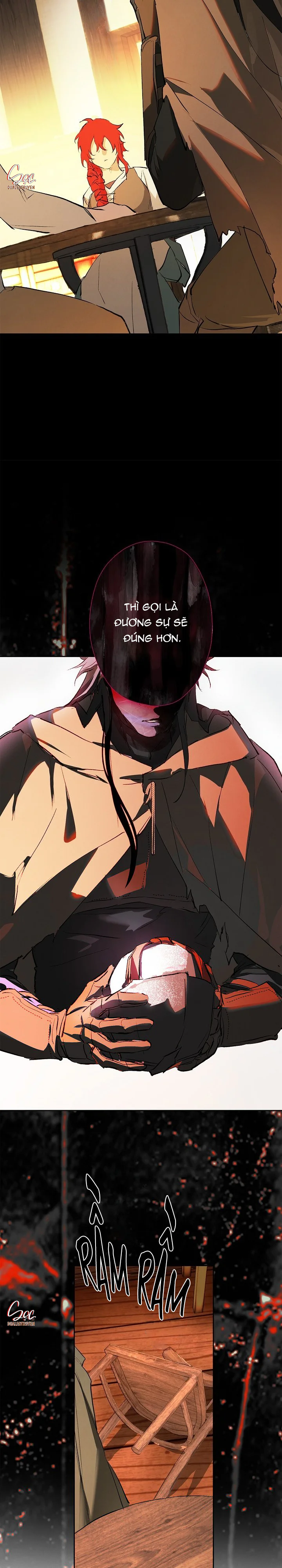 LỜI NGUYỀN MÀU ĐỎ CỦA HIỆP SĨ Chapter 6 NGOẠI TRUYỆN 1 - Next Chapter 7