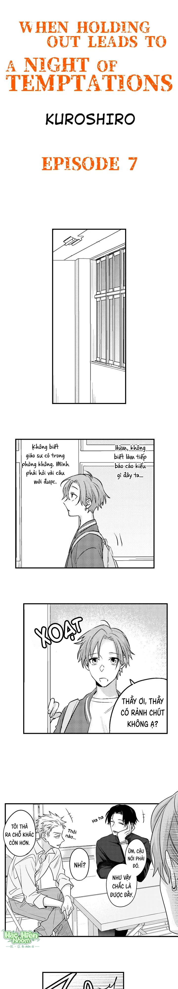 Kiềm Chế – Khởi Đầu Cho Một Đêm Cám Dỗ Chapter 7 Hachiennhom - Next Chapter 8 Hachiennhom