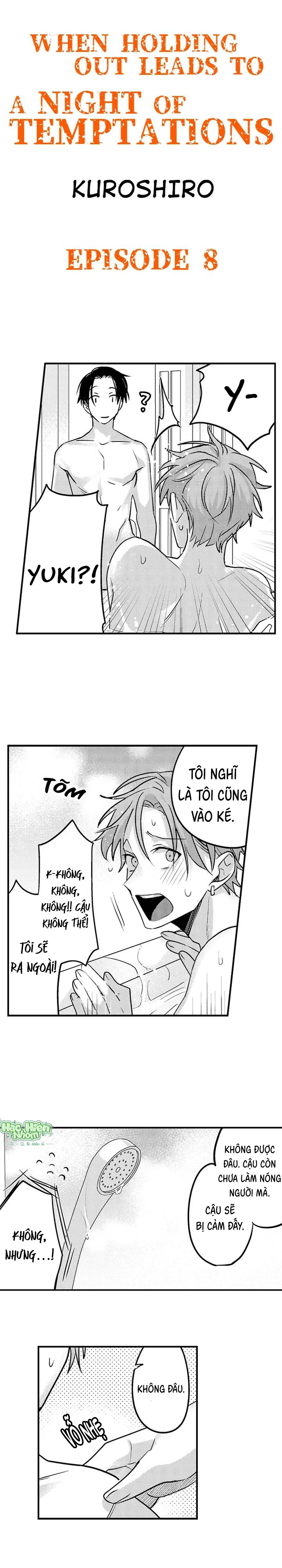 Kiềm Chế – Khởi Đầu Cho Một Đêm Cám Dỗ Chapter 8 Hachiennhom - Next Chapter 9 Hachiennhom