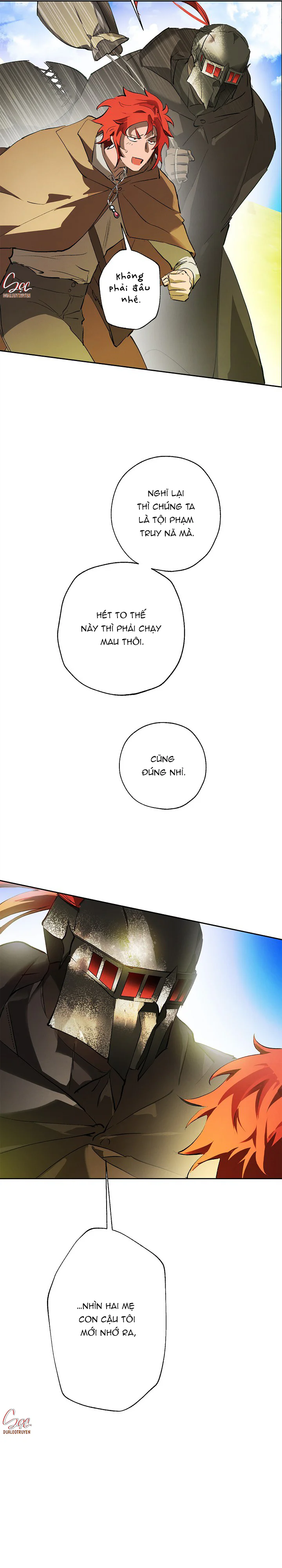 LỜI NGUYỀN MÀU ĐỎ CỦA HIỆP SĨ Chapter 8 nt end - Next 