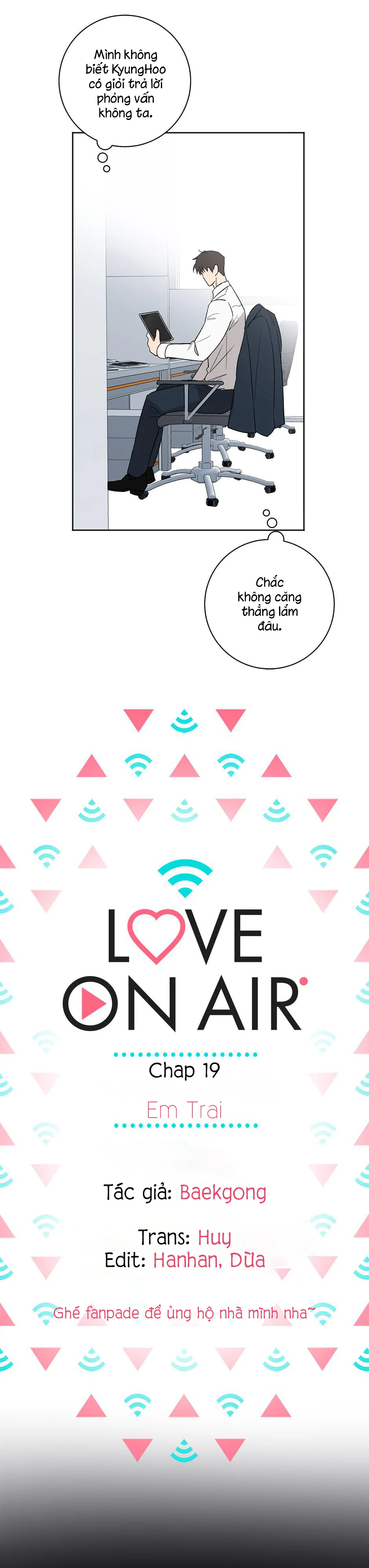 Tình Yêu Lên Sóng Chapter 19 - Next Chapter 20