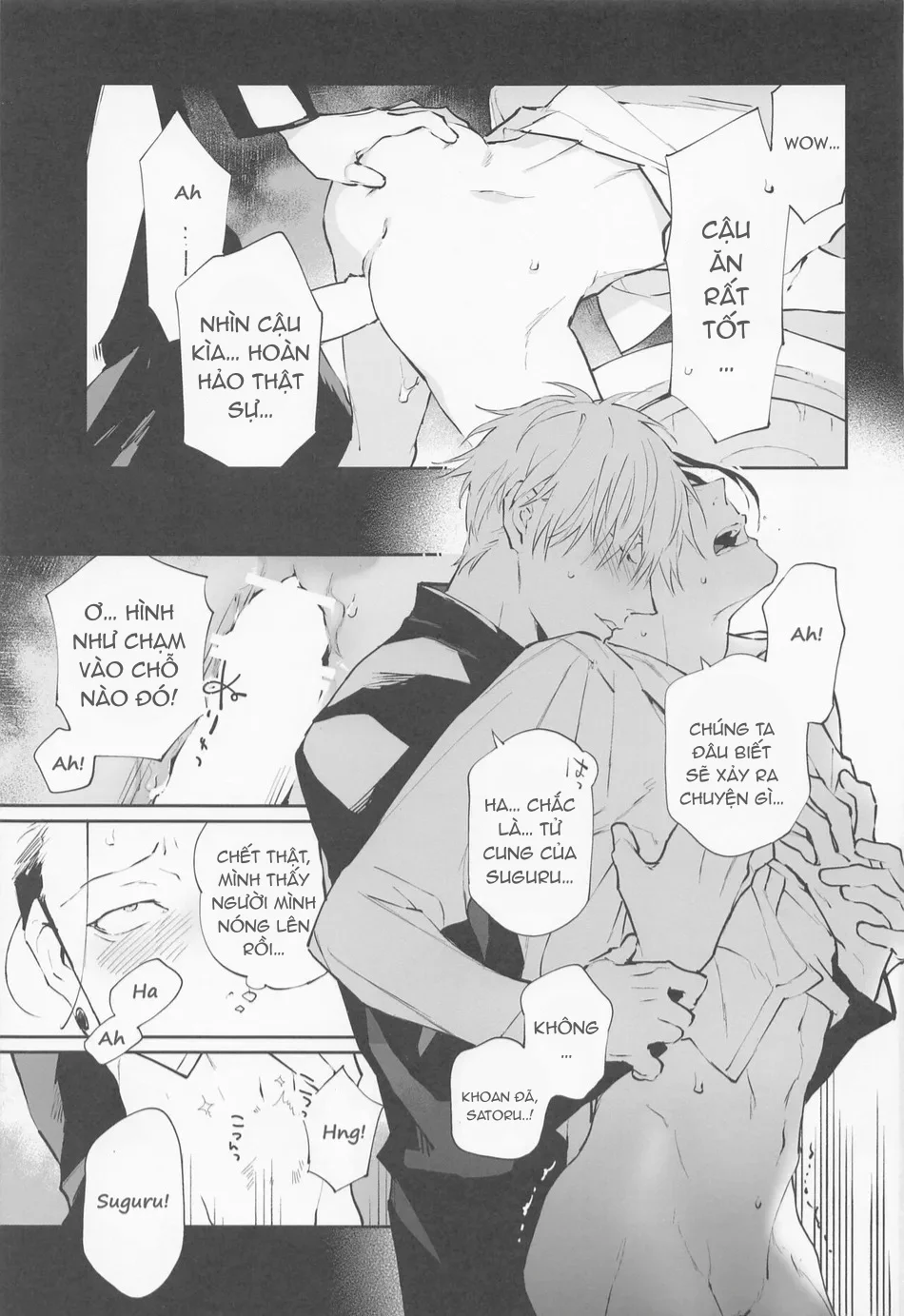 Trai Có Lồn Chapter 16 Gojo x Geto - Next Chapter 17 Gojo x Megumi