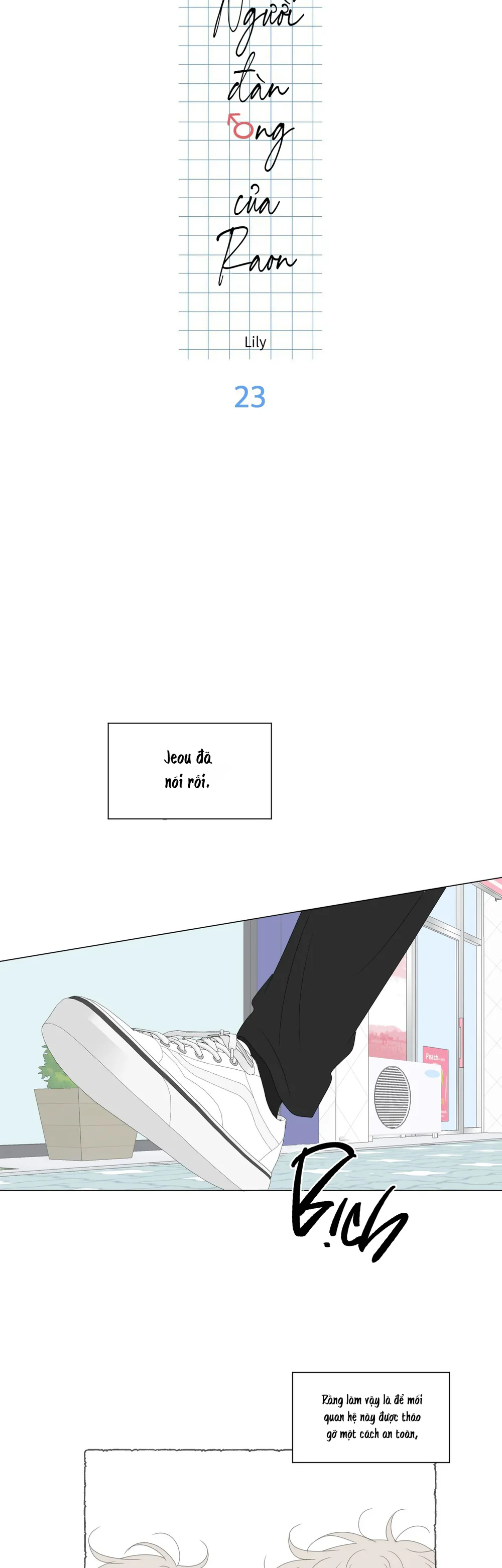 Người Đàn Ông Của Raon Chapter 23 - Next Chapter 24
