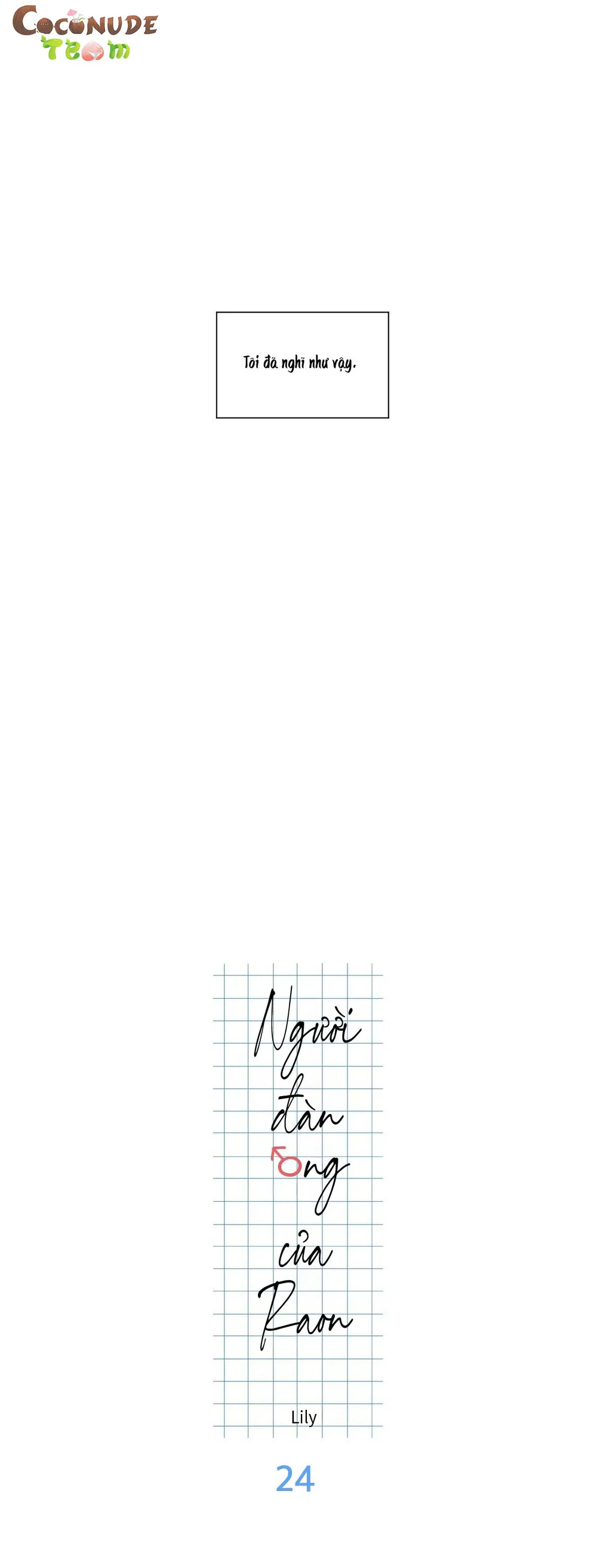 Người Đàn Ông Của Raon Chapter 24 - Next Chapter 25