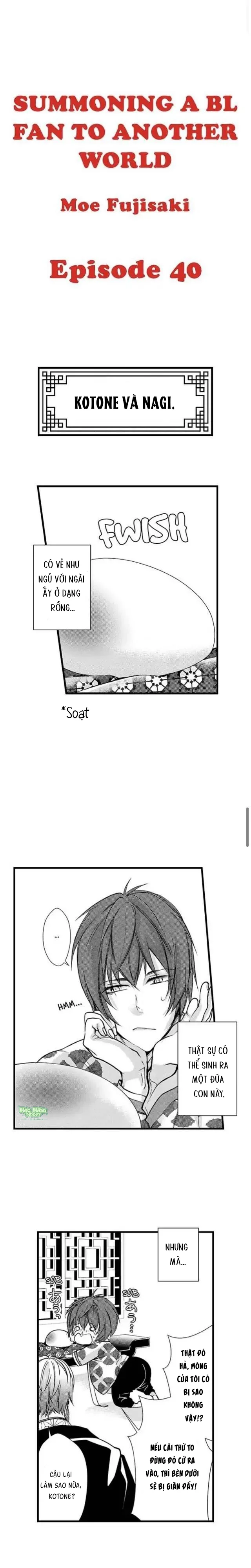 Fan cuồng Boylove bị triệu hồi tới một thế giới lạ Chapter 40 Hachiennhom - Next 