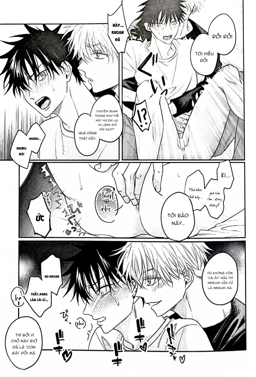 Trai Có Lồn Chapter 17 Gojo x Megumi - Next Chapter 18