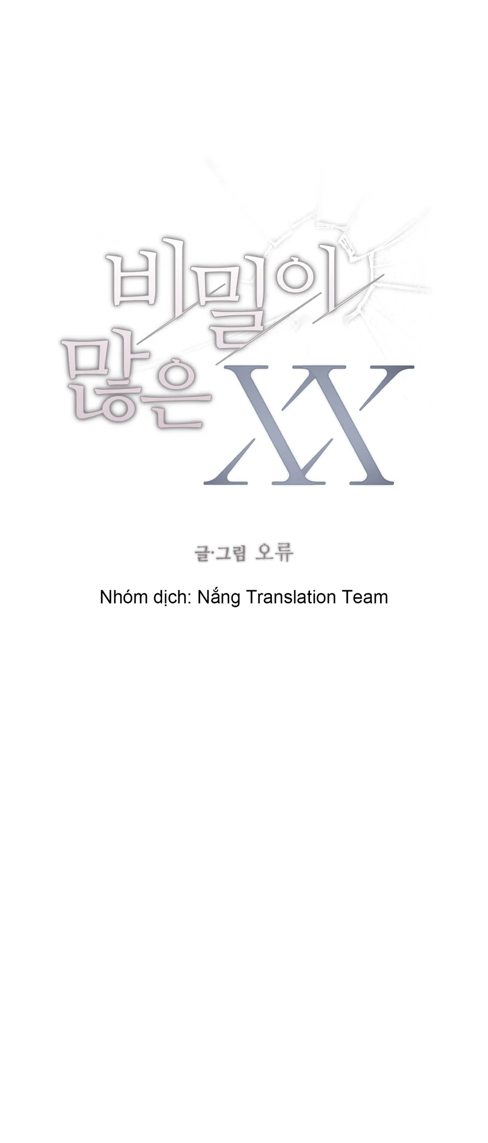 BÍ MẬT CỦA XX Chapter 4 - Next Chapter 5