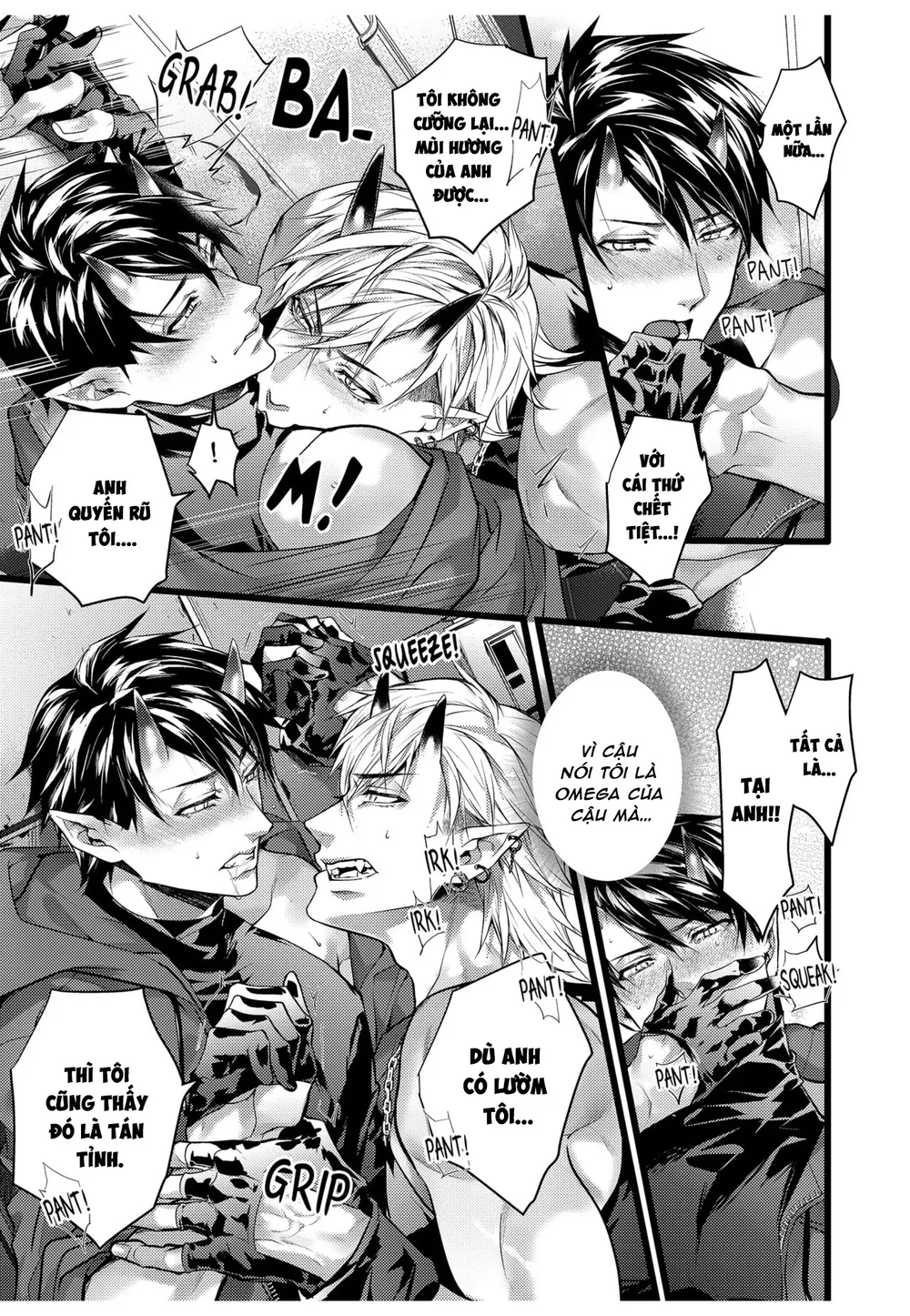 Ngài quỷ mạnh mẽ này là Omega của riêng tôi Chapter 6 H++ - Next 