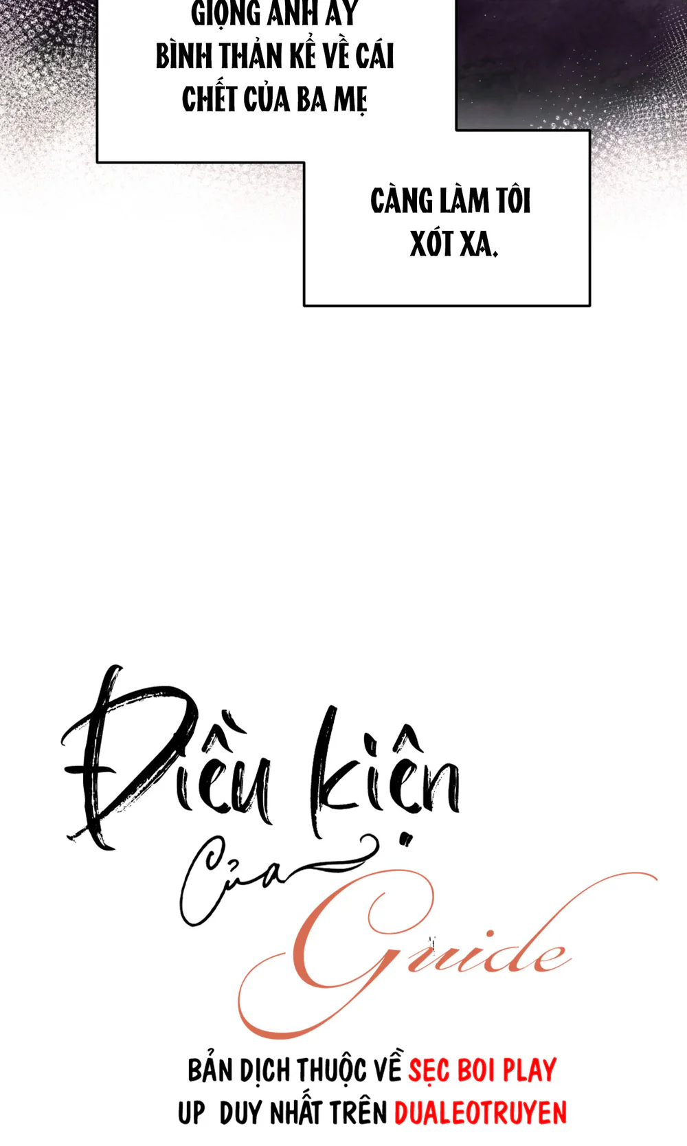 ĐIỀU KIỆN CỦA GUIDE Chapter 68 - Next 