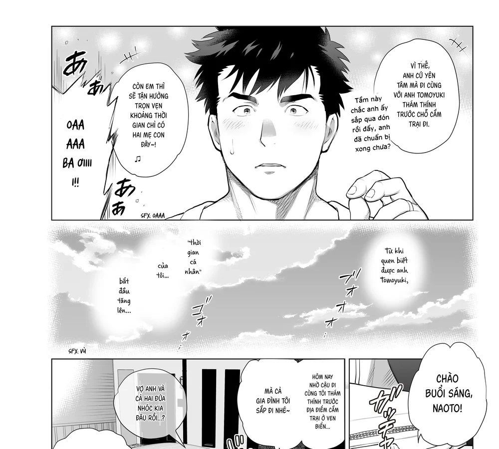 Papa Naoto và Papa Tomoyuki Chapter 7 Hachiennhom - Next 