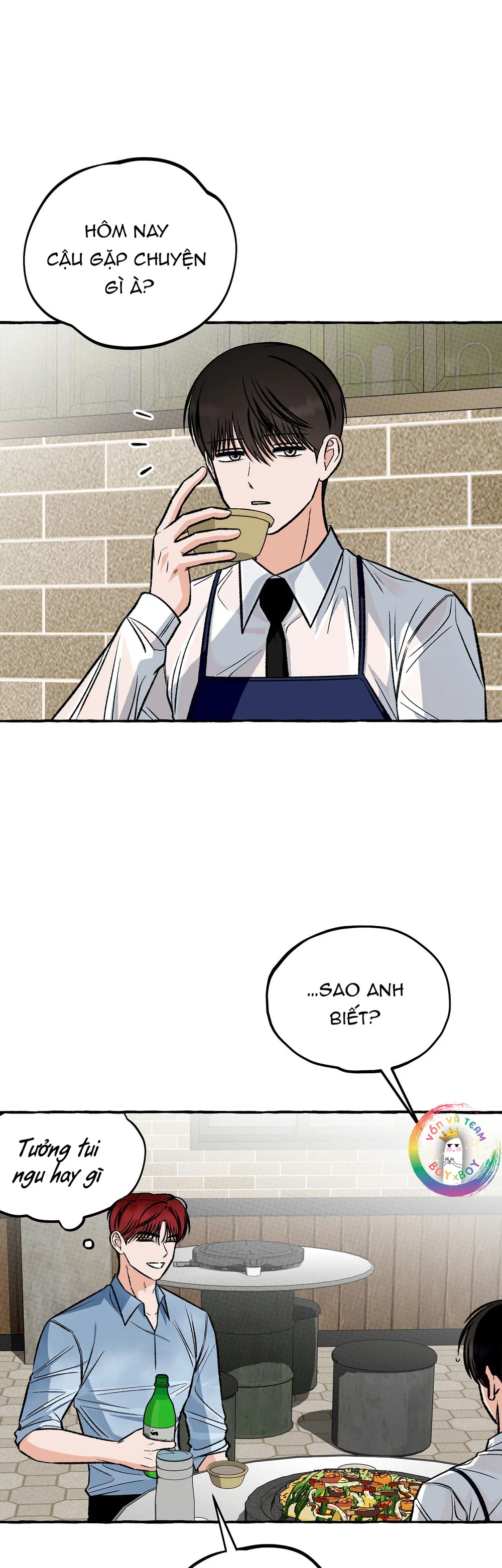 Văn Phòng Không Lãng Mạn Chapter 9 - Next Chapter 10 Sì đầu te