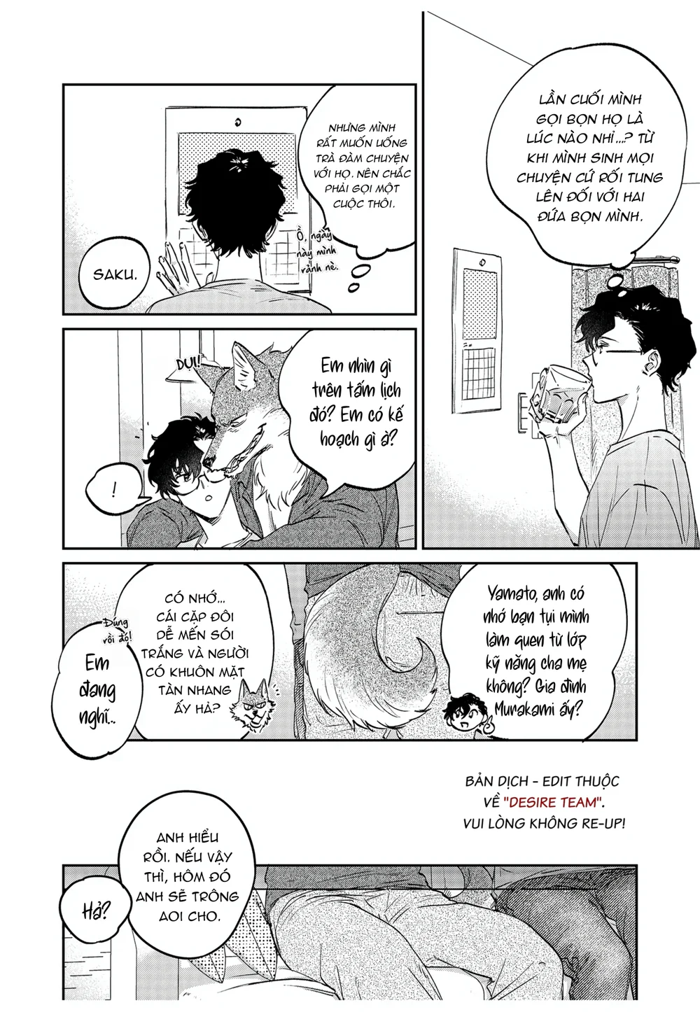 Tình Yêu Mãnh Liệt Của Ngài Sói Chapter 13 - Next Chapter 14 END