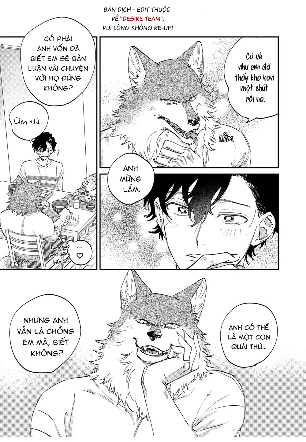 Tình Yêu Mãnh Liệt Của Ngài Sói Chapter 13 - Next Chapter 14 END