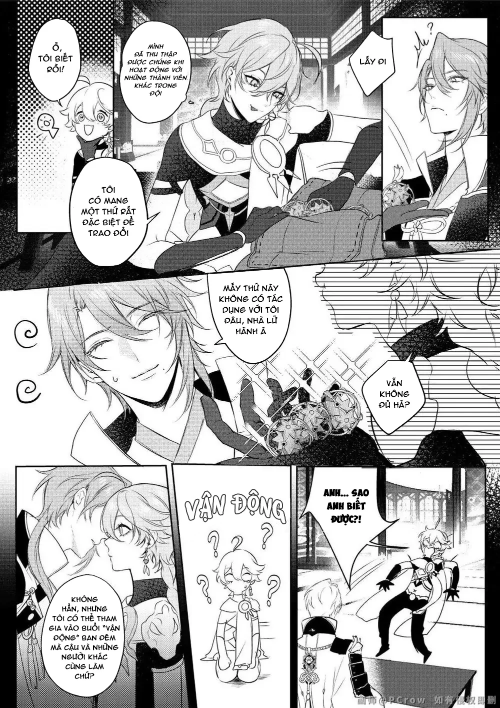 Cho Em Order 50k Couple Lộn Xộn Chapter 27 Aether-Zhongli - Next Chapter 28 Victor-Yuuri