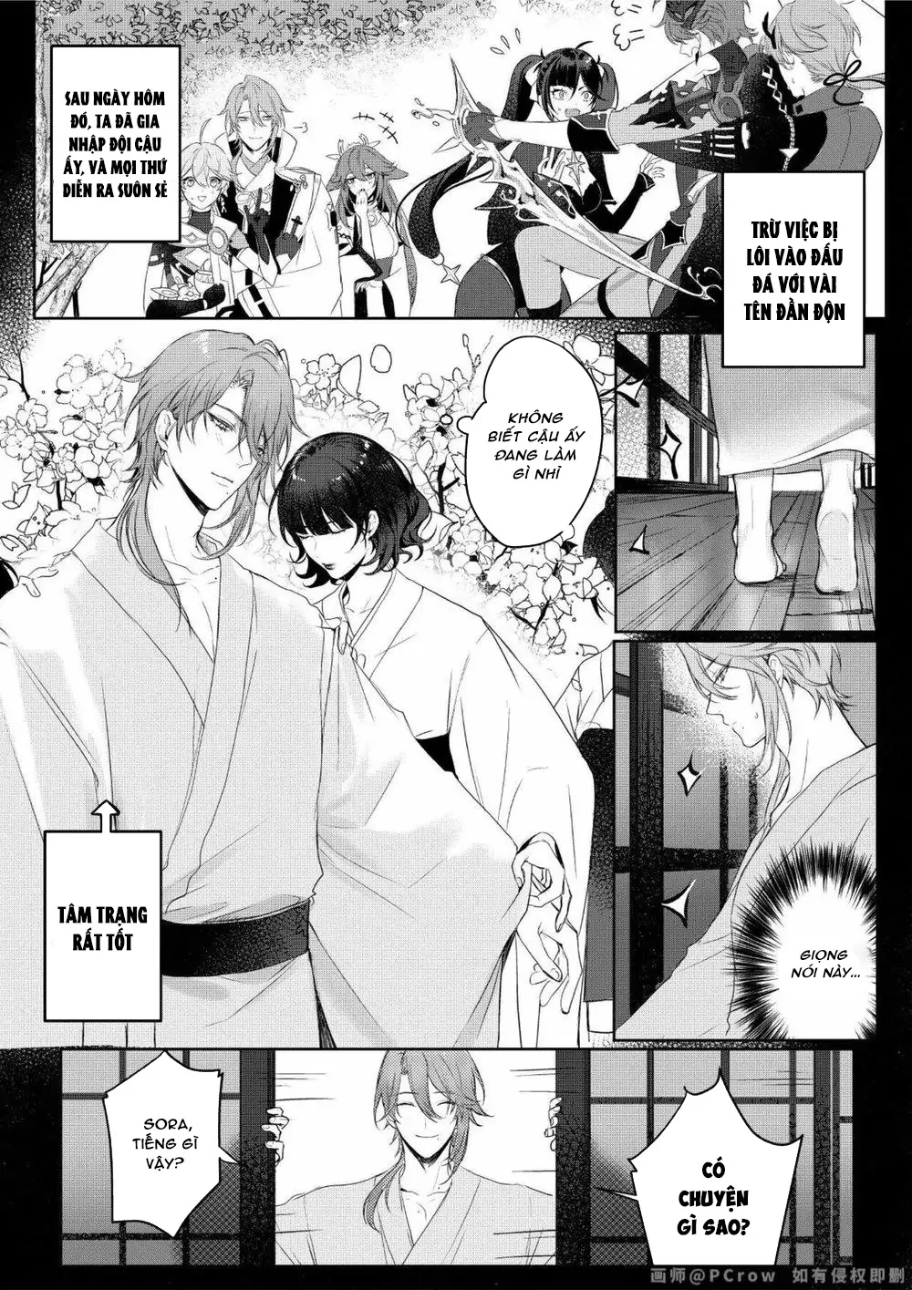 Cho Em Order 50k Couple Lộn Xộn Chapter 27 Aether-Zhongli - Next Chapter 28 Victor-Yuuri